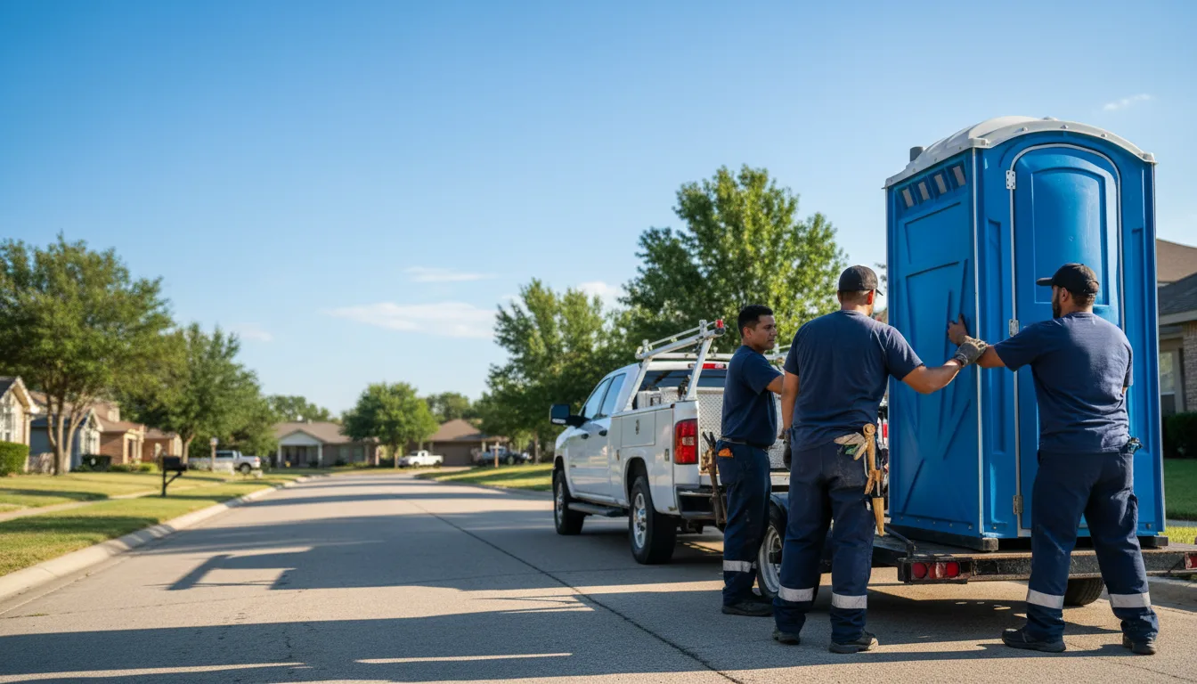 Portable Toilet Rental in Fithian, IL near me